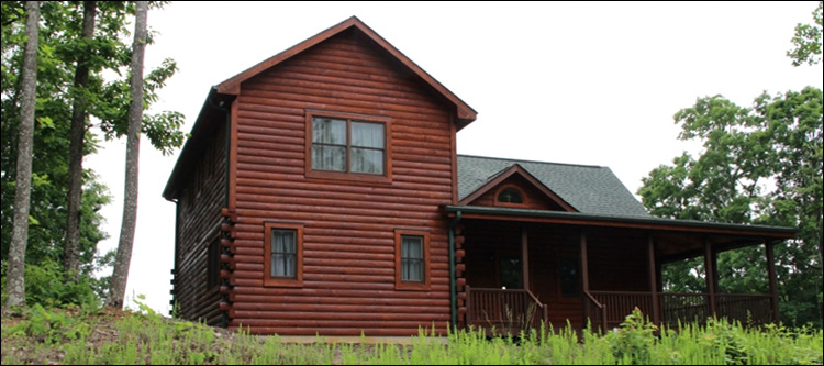 Professional Log Home Borate Application  Henry County, Kentucky
